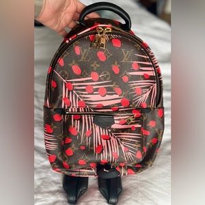 Louis Vuitton Limited Edition Monogram Jungle Dots Palm Springs Backpack
